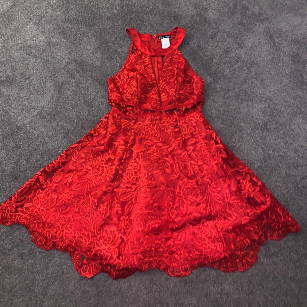 Dillard’s Red Formal Dress